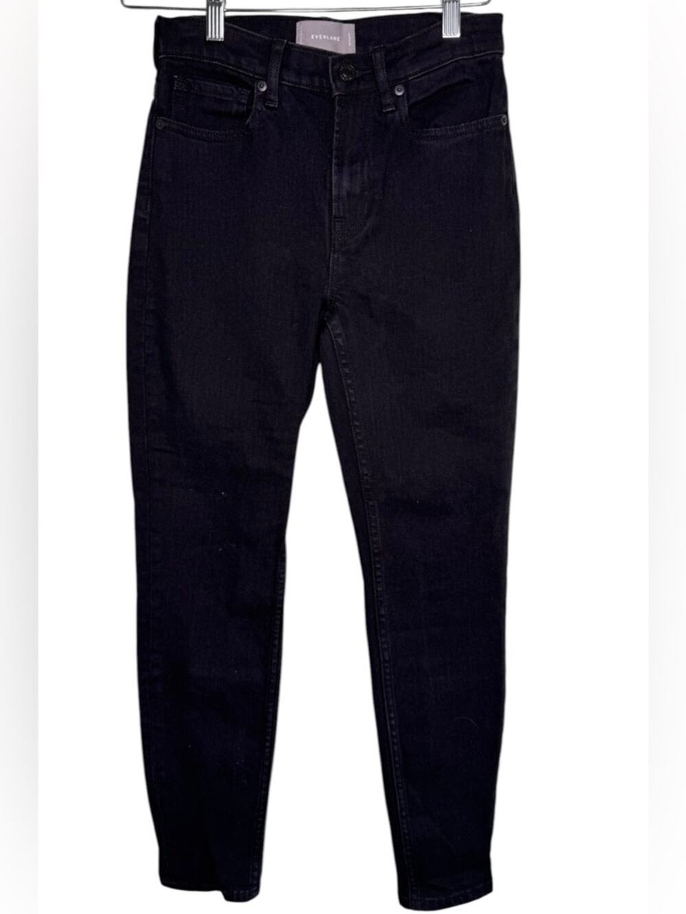 Everlane Black The High-Rise Skinny Jean in Black – Size 26